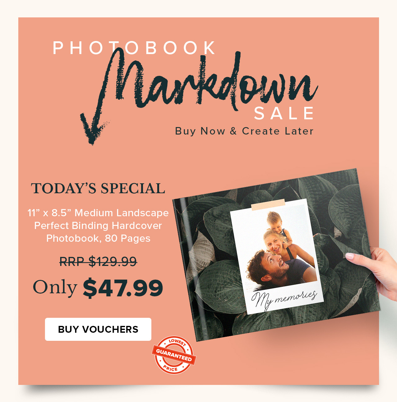 Photobook Markdown Sale | Buy Vouchers