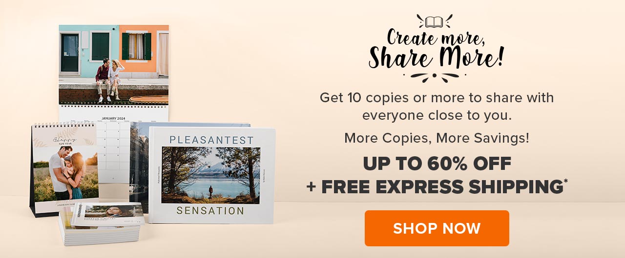 create more, share more