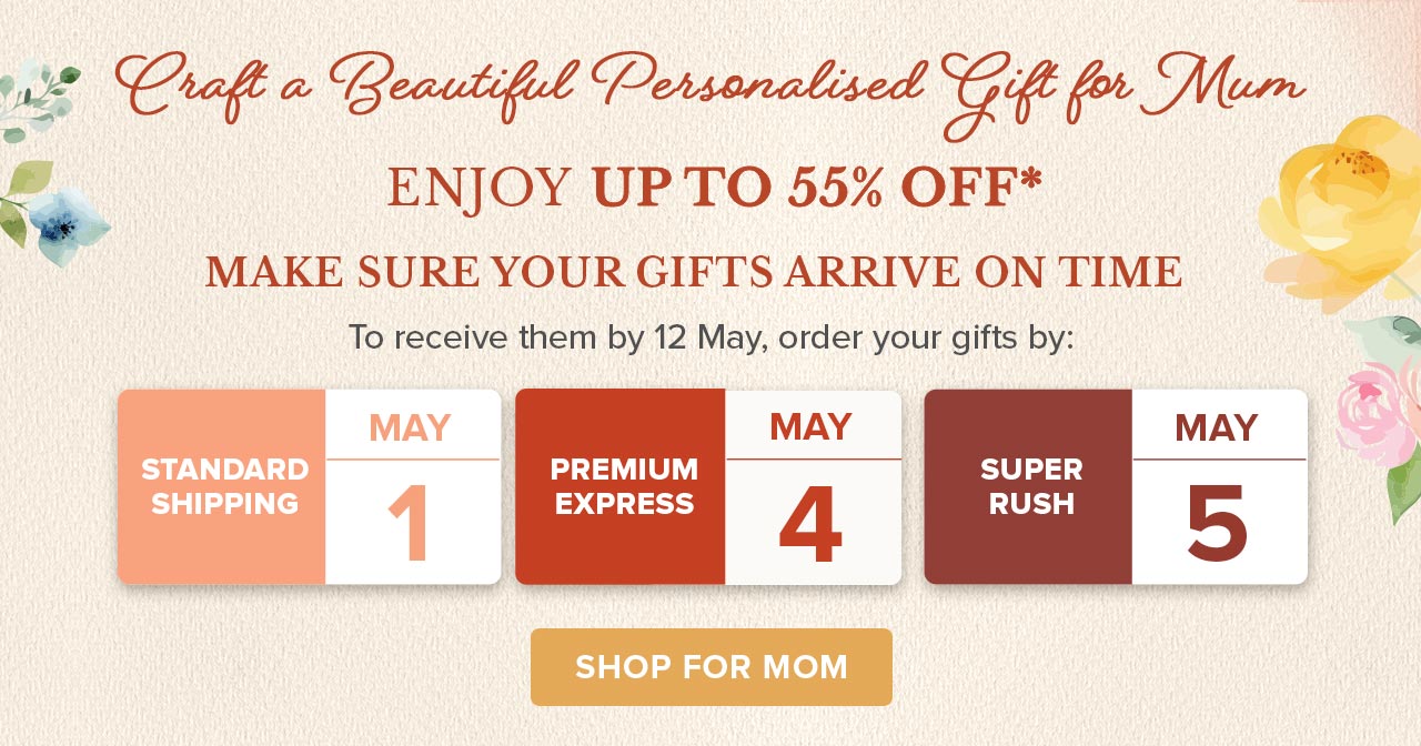 craft a beautiful personalised gift for mum