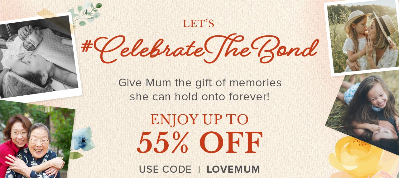 Give Mum the gift of memories she can hold onto forever!