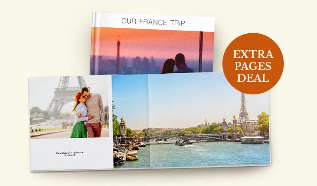 14'' x 10'' Large Landscape Imagewrap Premium Layflat Hardcover Photobook