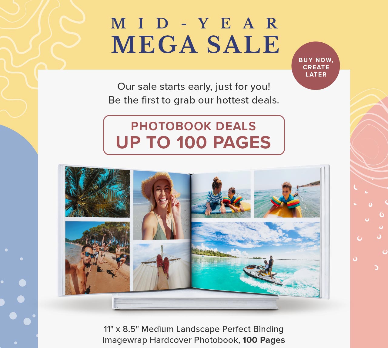 PHOTOBOOK DEALS: UP TO 100 PAGES