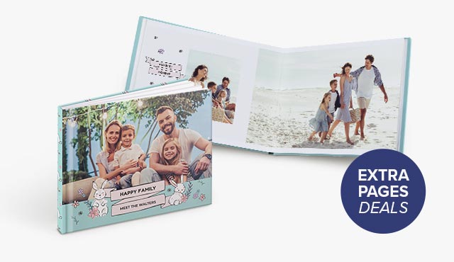 11'' x 8.5'' Medium Landscape Layflat Imagewrap Hardcover Photobook, 40 Pages