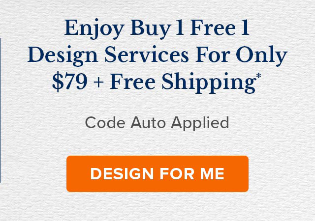 Enjoy Buy 1 FREE 1 Design Services For Only $79