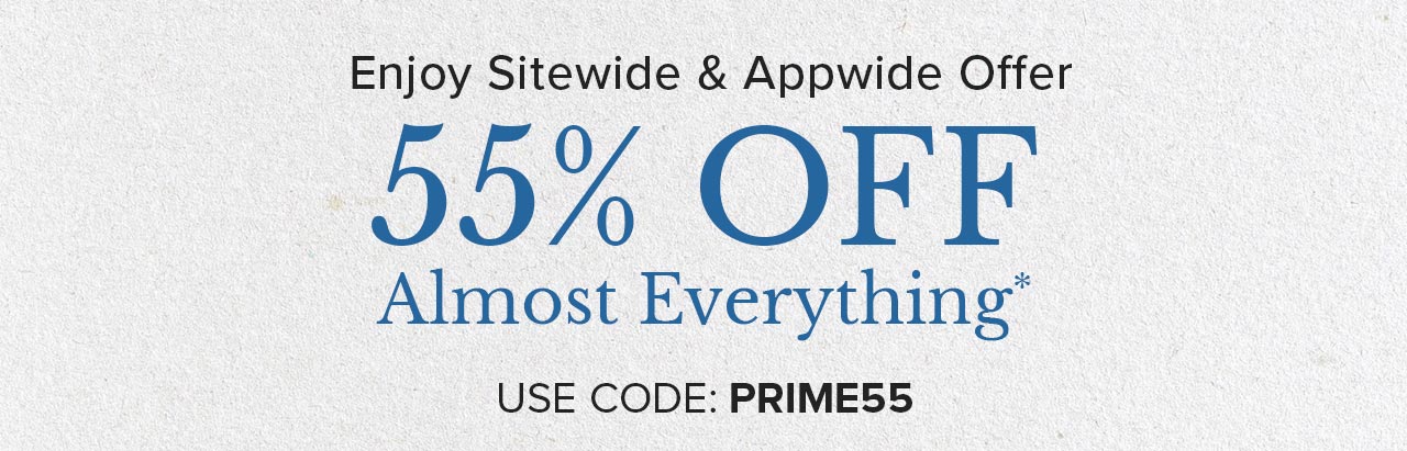 Enjoy sitewide and appwide offer