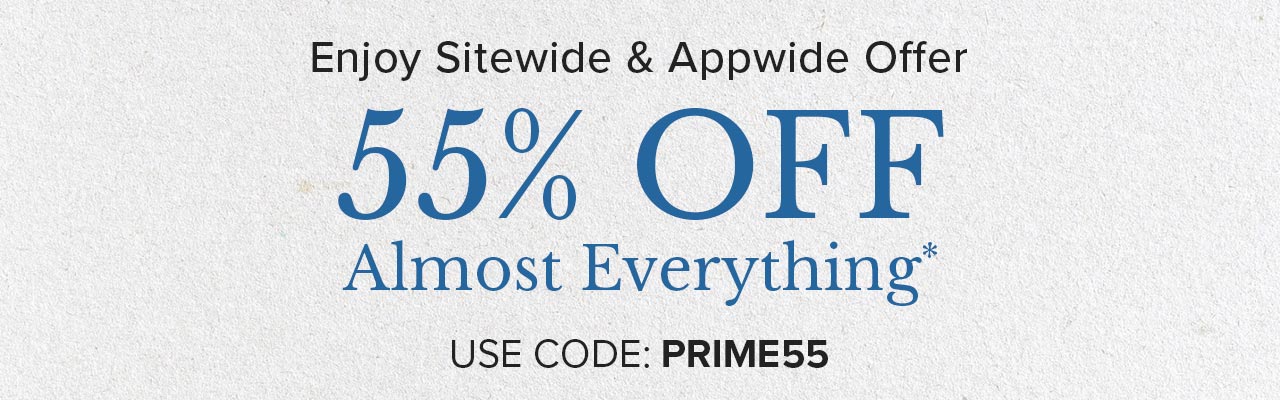 50% OFF ALMOST EVERYTHING
