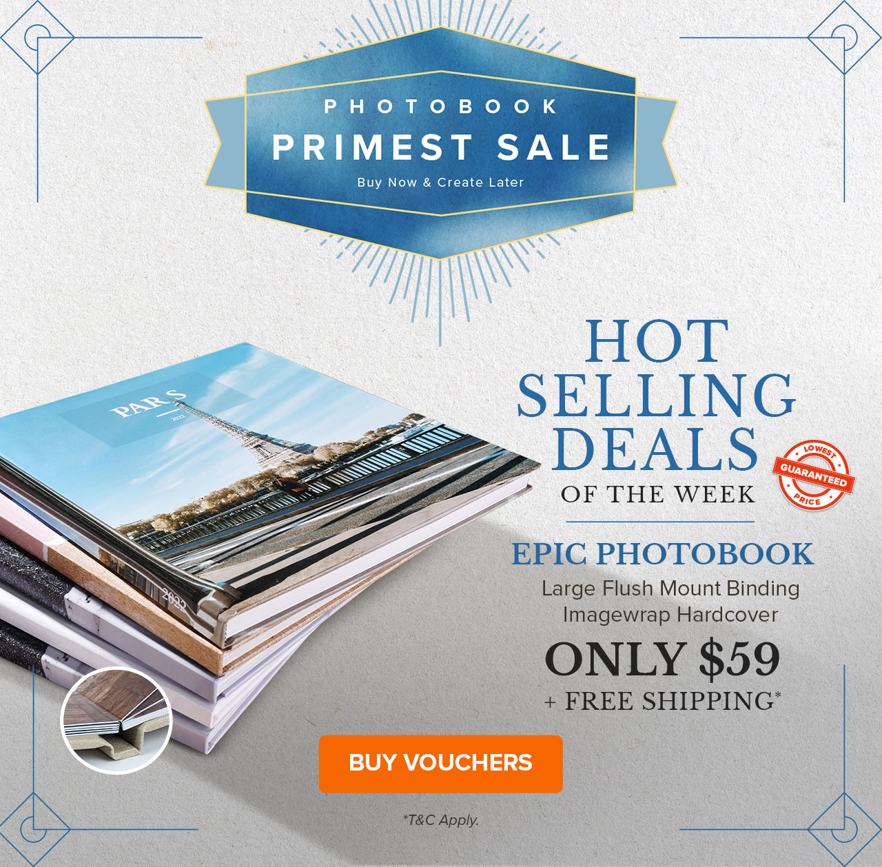 Photobook Primest Sale. Hot Selling Deals of the week