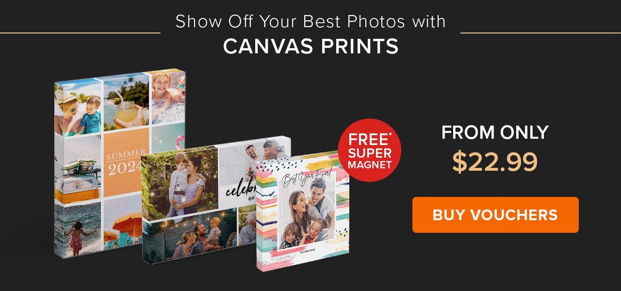 SHOW OFF YOUR BEST PHOTOS WITH CANVAS PRINTS