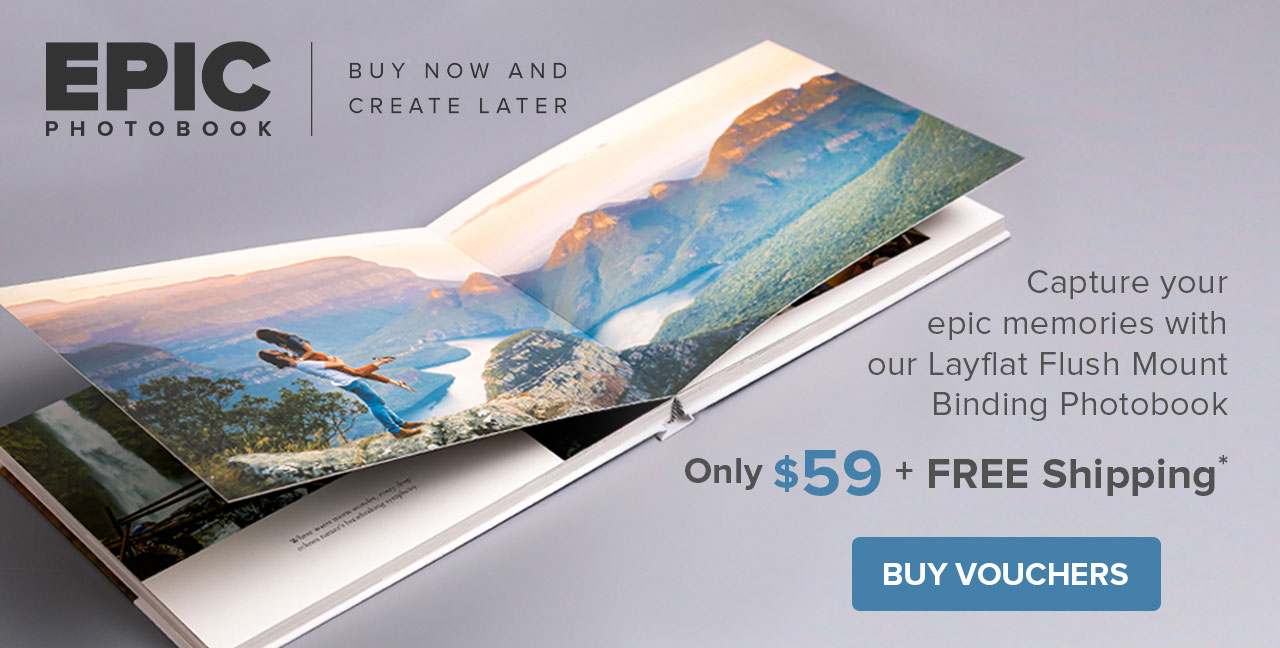 EPIC PHOTOBOOK | Only $59 + Free Shipping*