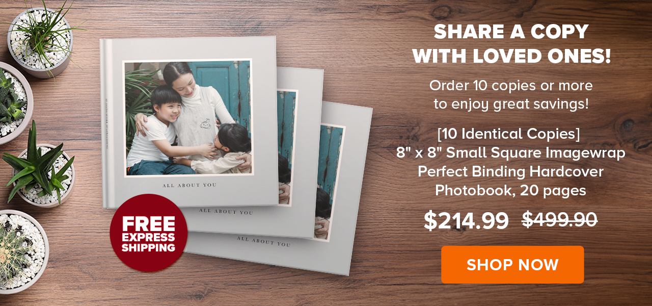 SHARE A COPY WITH LOVED ONES