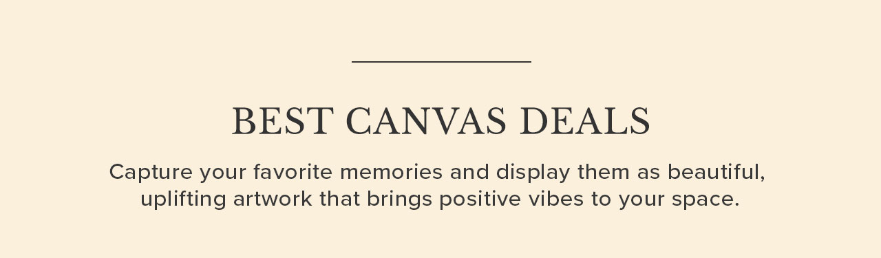 BEST CANVAS DEALS