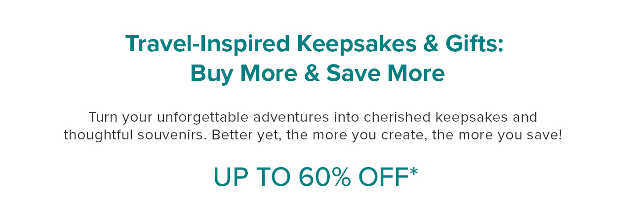 Travel-Inspired Keepsakes & Gifts