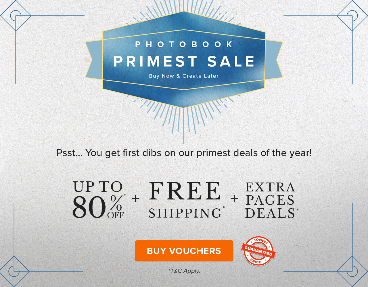 PHOTOBOOK PRIMEST SALE