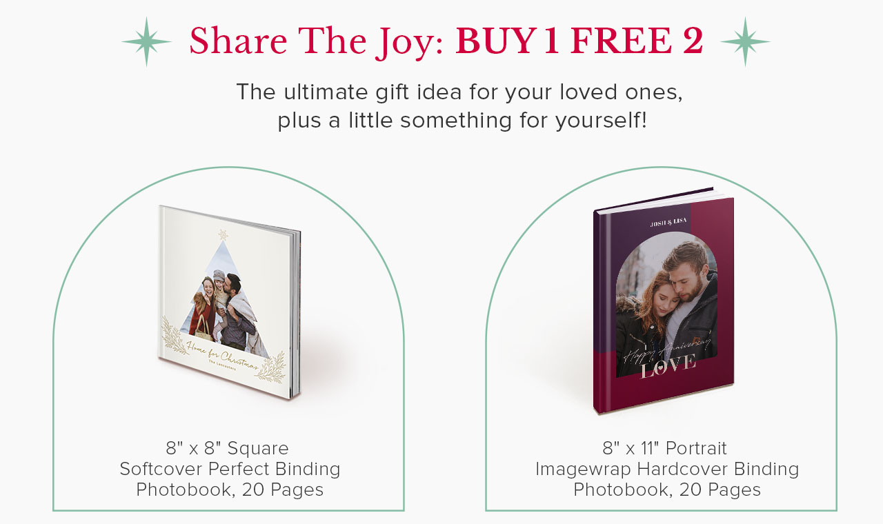 SHARE THE JOY: BUY 1 FREE 2