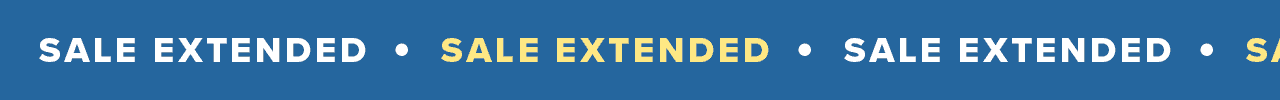 SALE EXTENDED