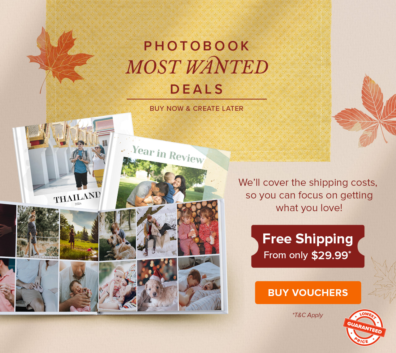 PHOTOBOOK MOST WANTED DEALS