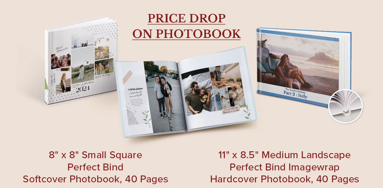 PRICE DROP ON PHOTOBOOK