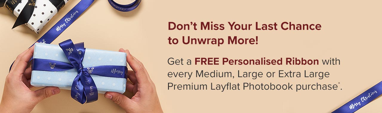 Get a FREE Personalised Ribbon