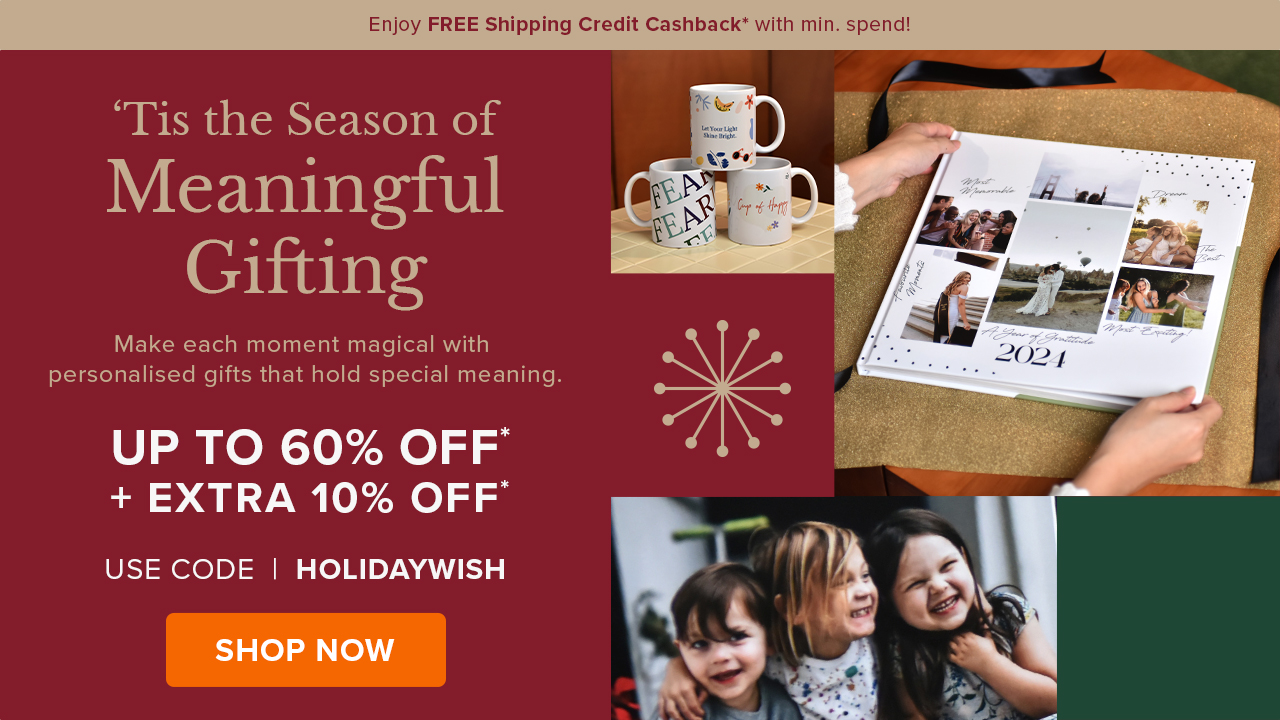 UP TO 60% OFF* + EXTRA 10% OFF*