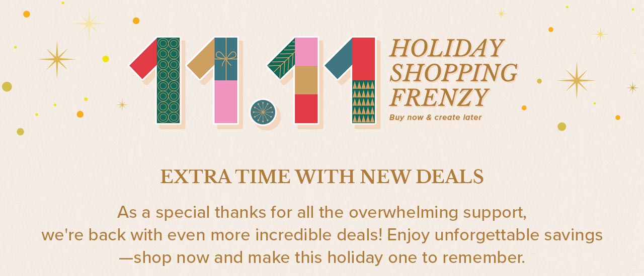 11.11 Holiday Shopping Frenzy