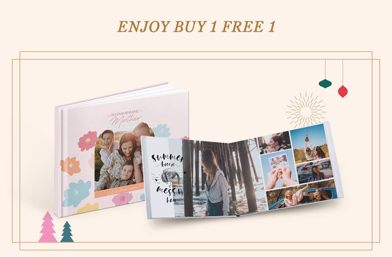 ENJOY BUY 1 FREE 1