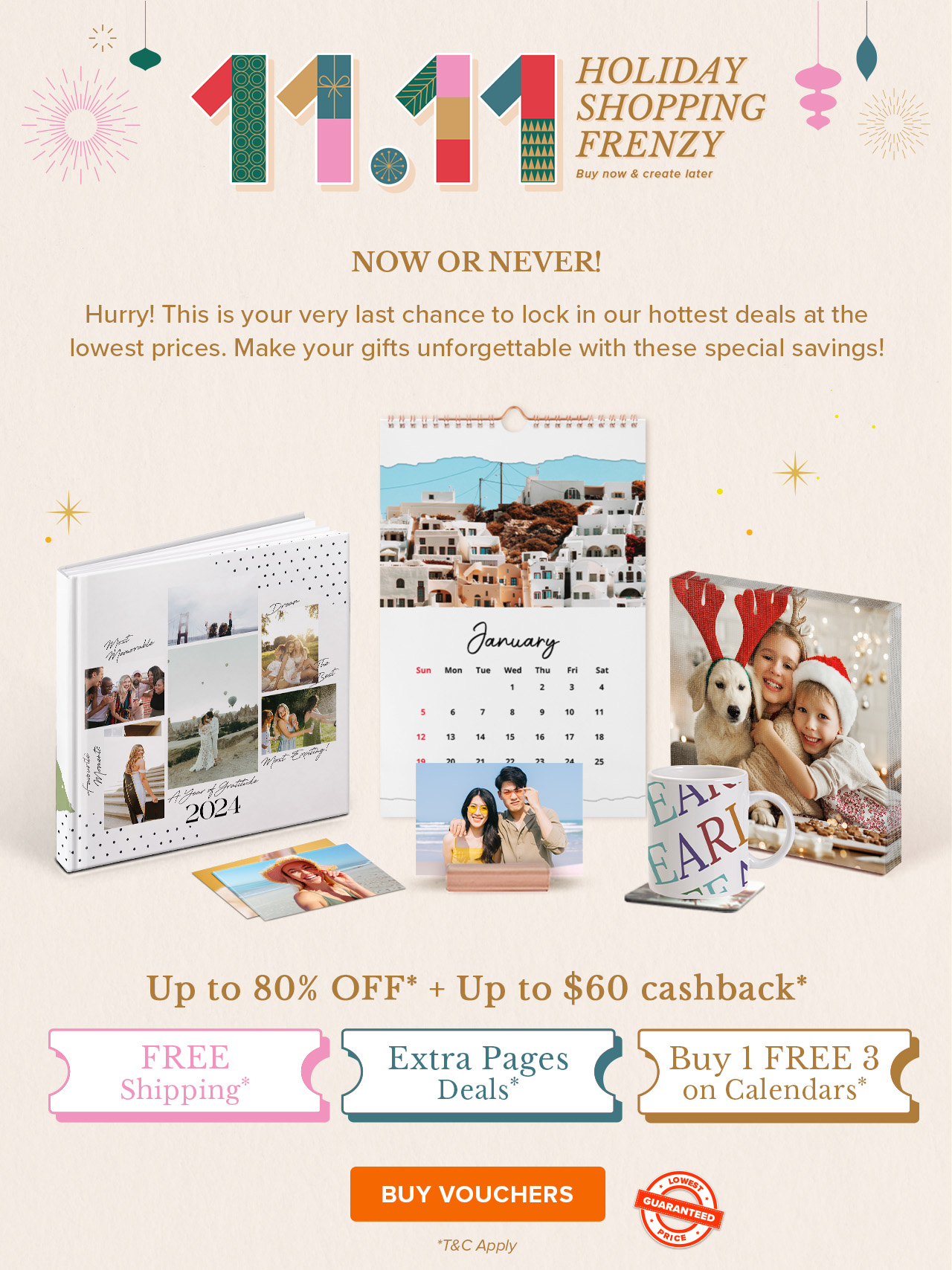 11.11 Holiday Shopping Frenzy 