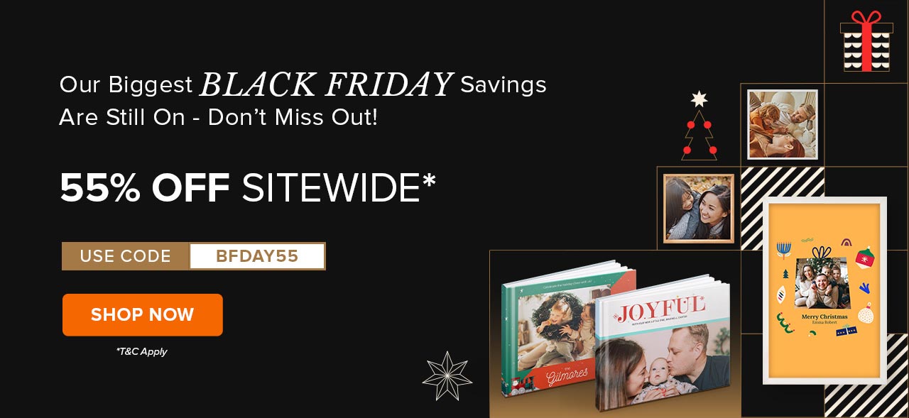 55% OFF SITEWIDE* | Use code: BFDAY55