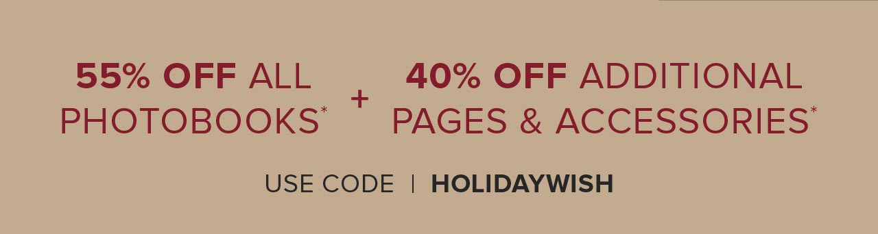 USE CODE | HOLIDAYWISH