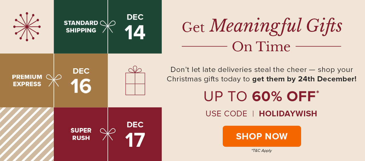 Get Meaningful gifts On Time