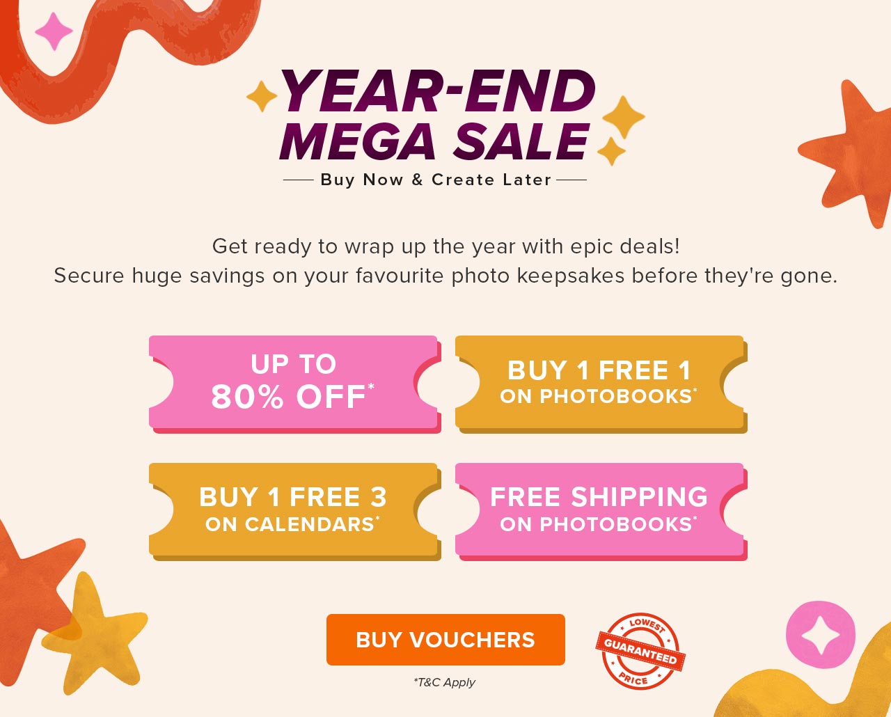 YEAR-END MEGA SALE