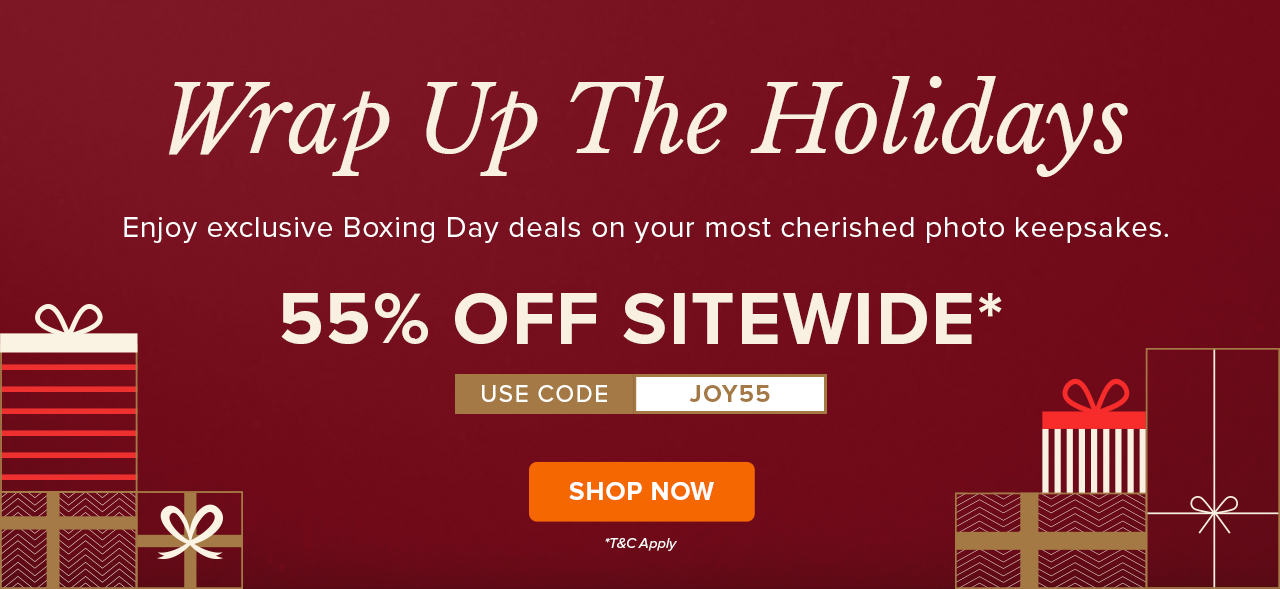 WRAP UP THE HOLIDAYS