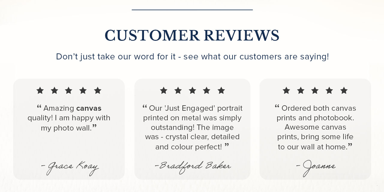 CUSTOMER REVIEWS