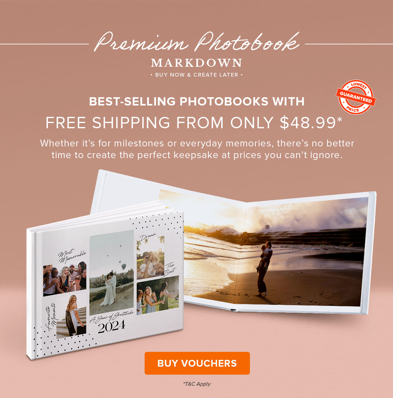 PREMIUM PHOTOBOOK MARKDOWN | BUY VOUCHERS