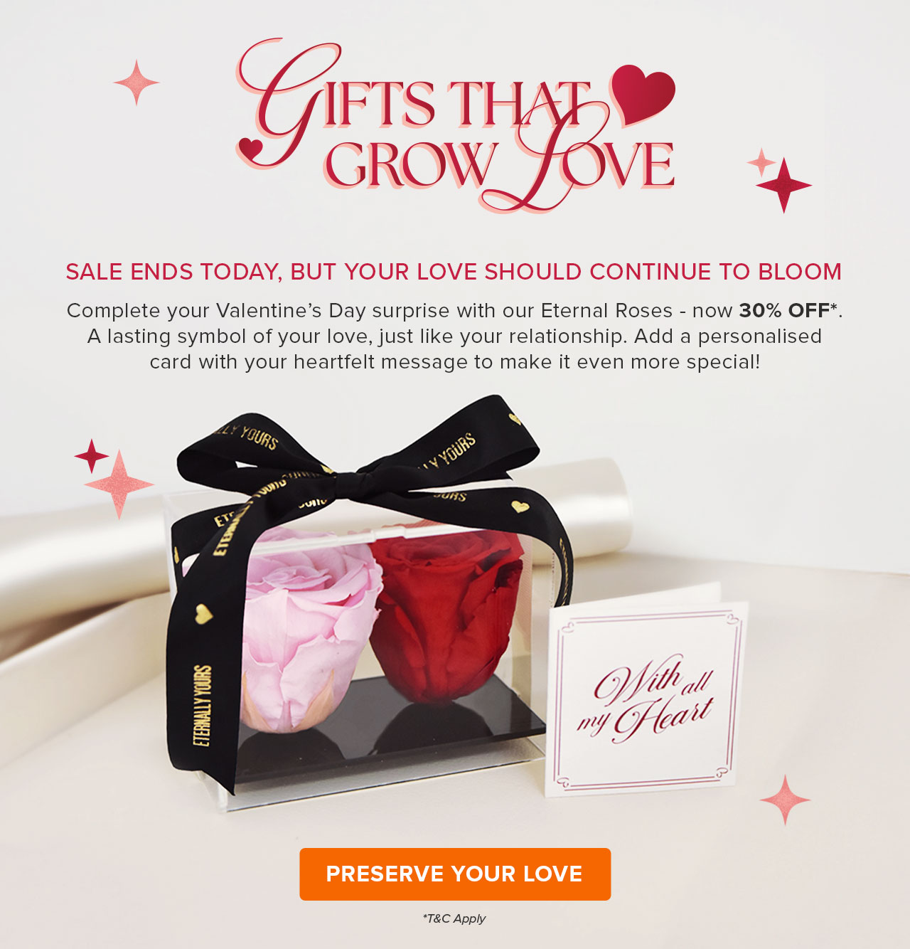 PRESERVE YOUR LOVE