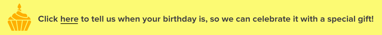 Tell us your birthday