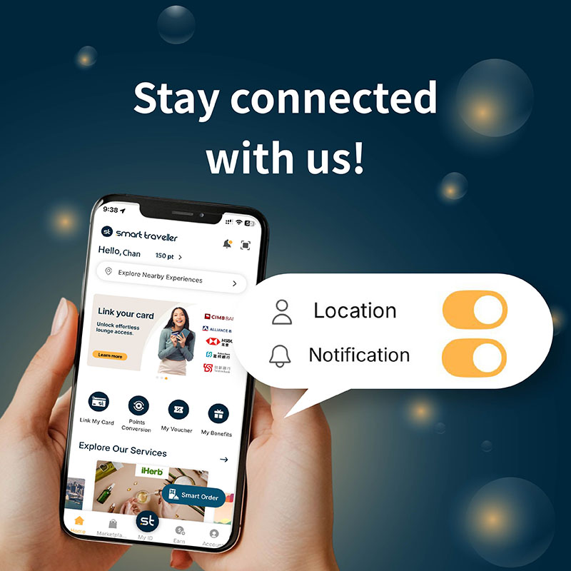 Turn on your Smart Traveller in-app notification