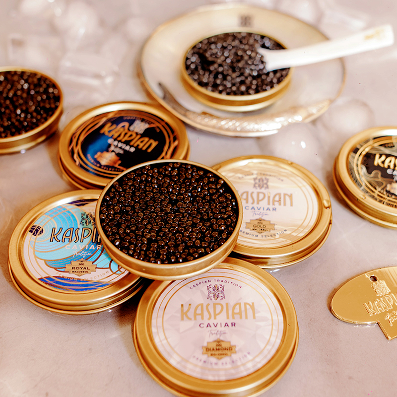 Plaza Premium Lounge Dubai Caviar Experience