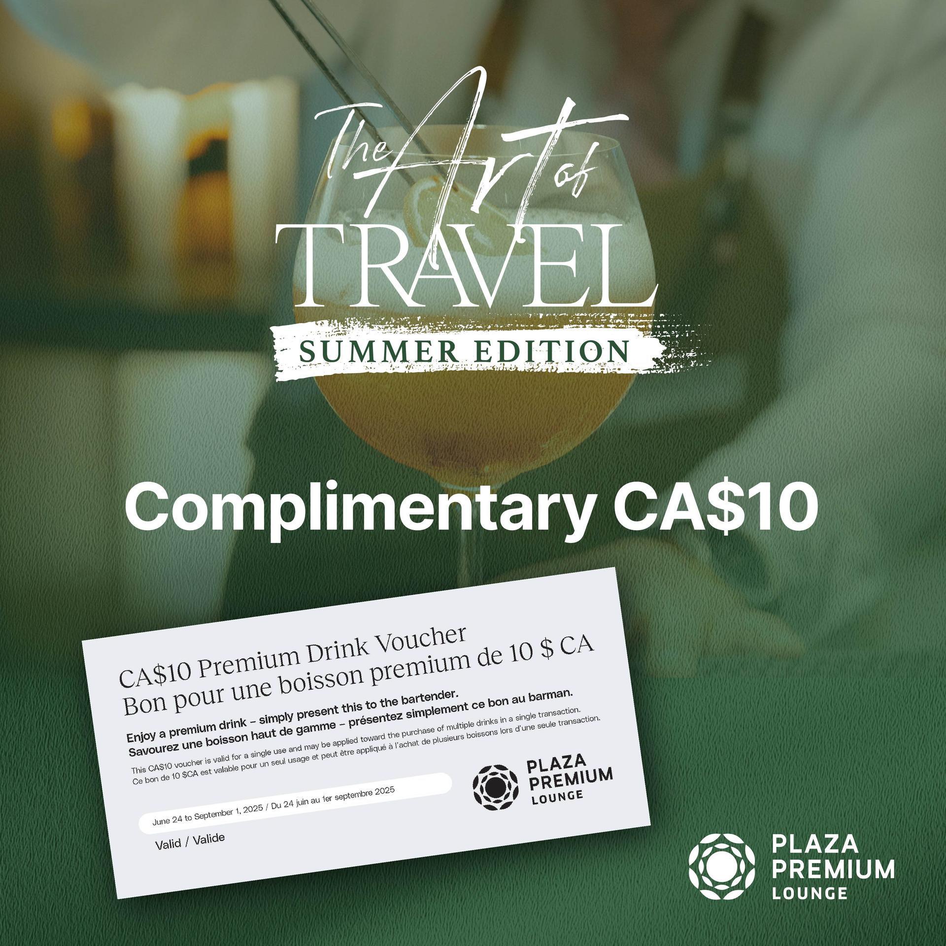A Toast to Summer – Only at YYZ