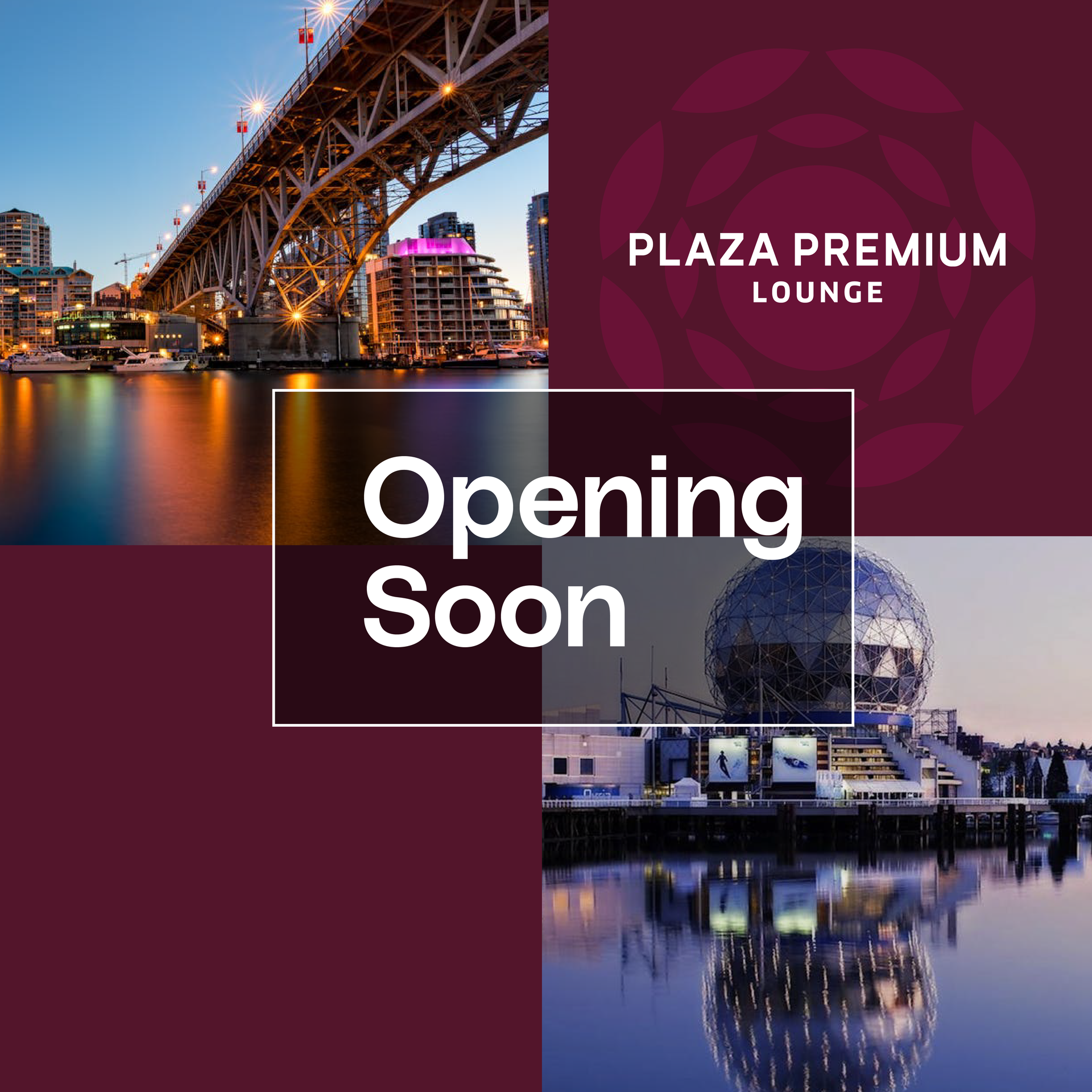 YVR Plaza Premium Lounge Opening Soon